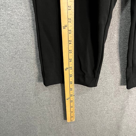 Susan Graver Petite LK Fusion Pull-On Crop Pant Black Petite XX-Small - Picture 4 of 8